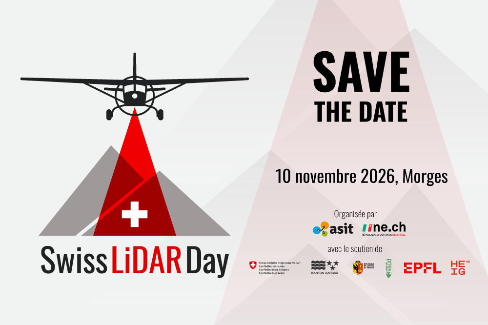 Swiss LiDAR Day 2026 - 10 novembre à Morges