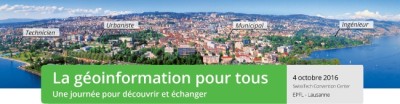 La géoinformation pour tous: Journée 2016